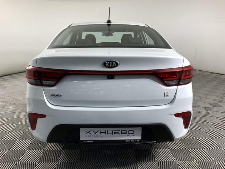 KIA Rio 1.6, 2020 года, Автоматическая, БЕЛЫЙ