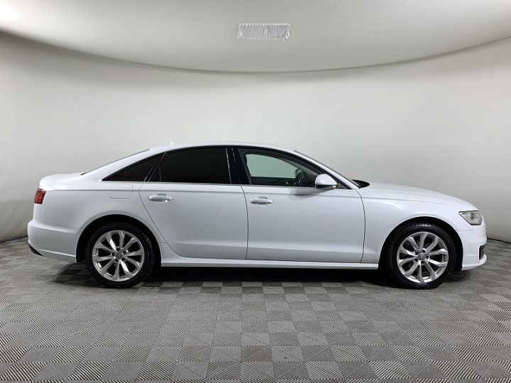 AUDI A6 1.8, 2015 года, Робот, БЕЛЫЙ