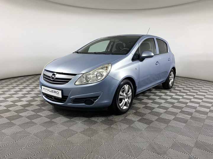 OPEL Corsa 1.4, 2008 года, Автоматическая, Светло-голубой