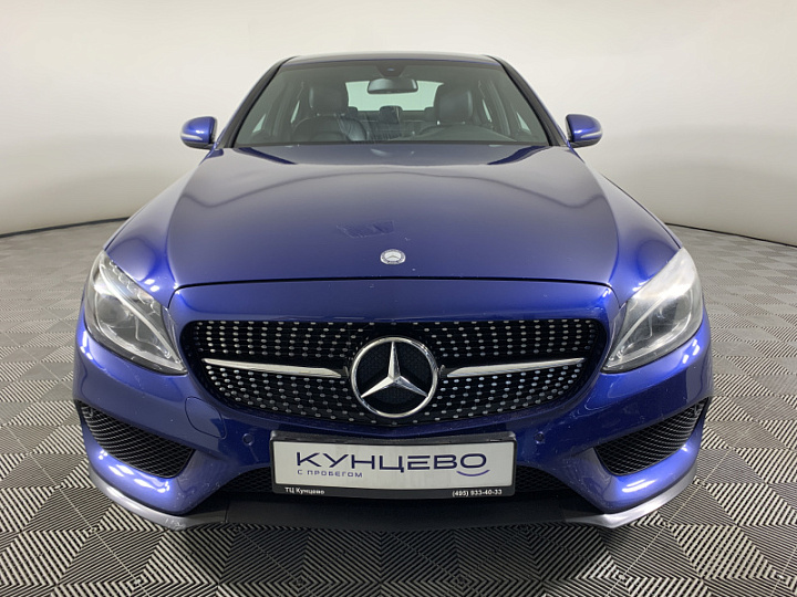 MERCEDES-BENZ C-Класс 180 1.6, 2016 года, Автоматическая, СИНИЙ
