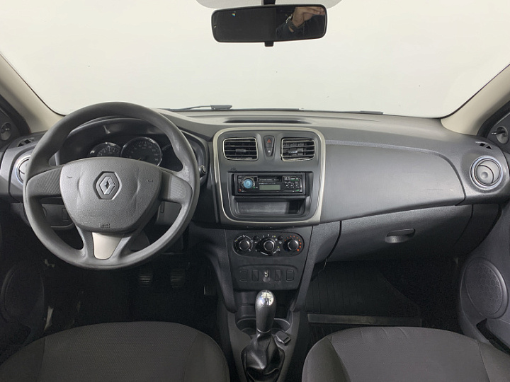 RENAULT Logan 1.6, 2017 года, Механика, БЕЛЫЙ
