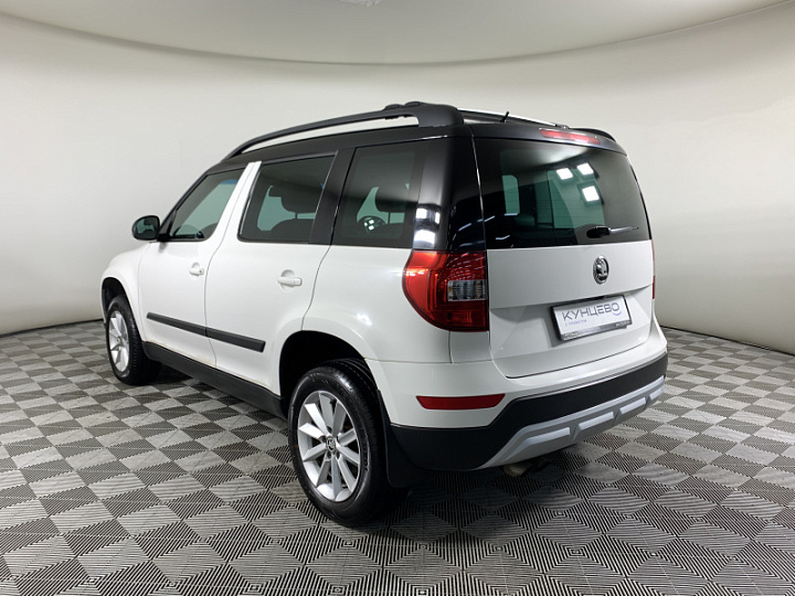SKODA Yeti 1.8, 2015 года, Робот, БЕЛЫЙ