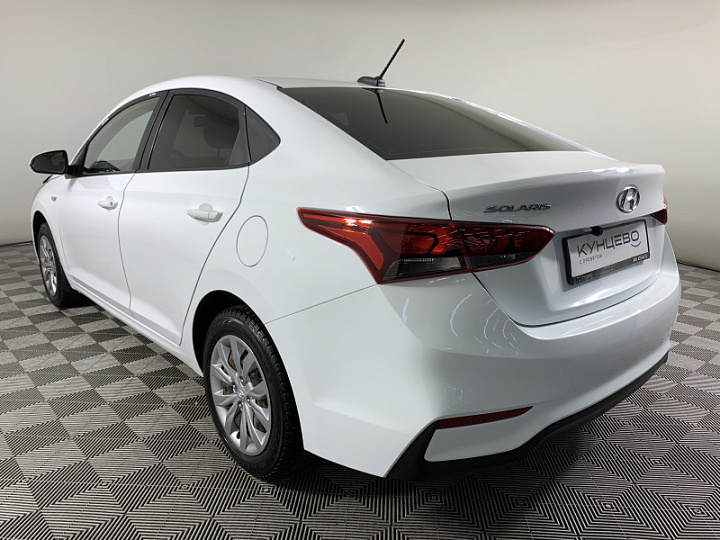 HYUNDAI Solaris 1.4, 2019 года, Механика, БЕЛЫЙ