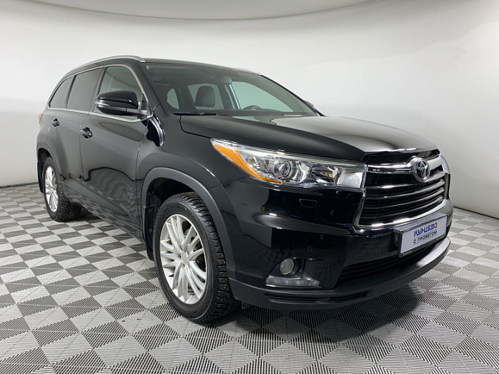 TOYOTA Highlander 3.5, 2014 года, Автоматическая, ЧЕРНЫЙ