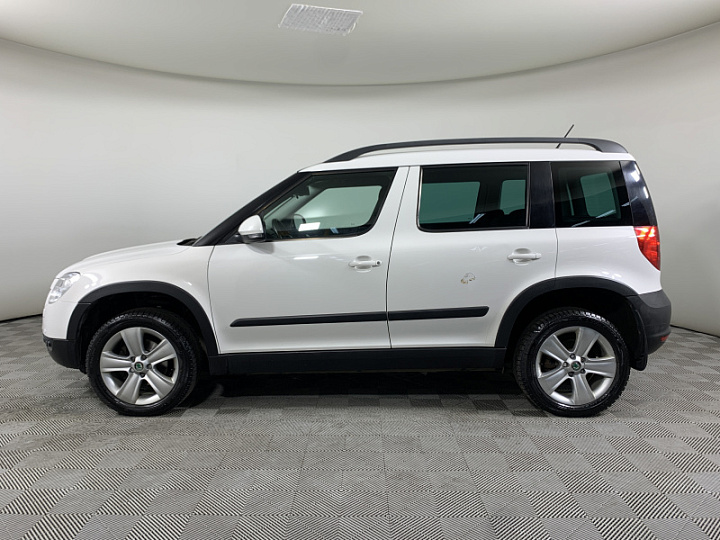 SKODA Yeti 1.8, 2013 года, Робот, БЕЛЫЙ