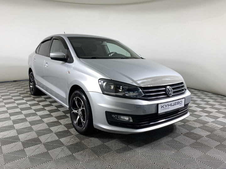 VOLKSWAGEN Polo 1.6, 2016 года, Автоматическая, Серебристый