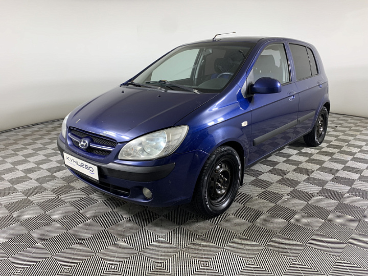 HYUNDAI Getz 1.4, 2008 года, Механика, СИНИЙ