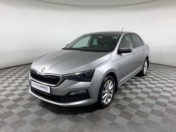 SKODA Rapid 1.6, 2020 года, Автоматическая, СЕРЫЙ