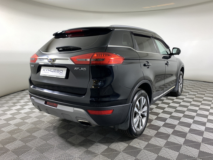 GEELY Atlas 2.4, 2019 года, Робот, ЧЕРНЫЙ