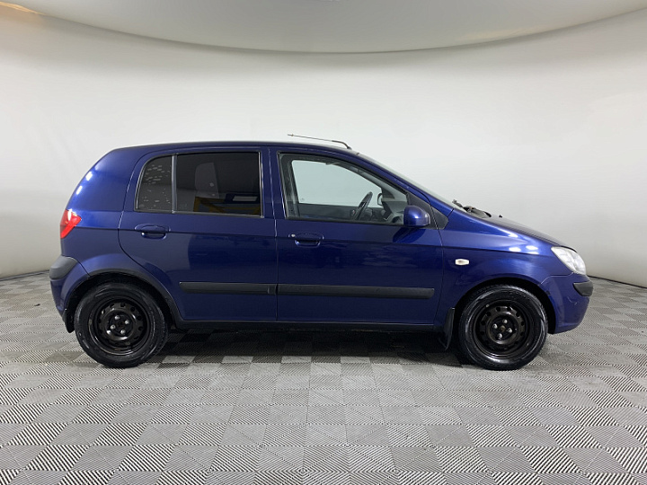 Hyundai Getz 1.4, 2008 года, Механика, Синий