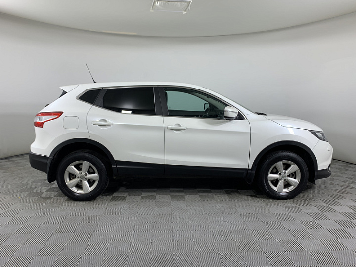 NISSAN Qashqai 2, 2014 года, Вариатор, БЕЛЫЙ