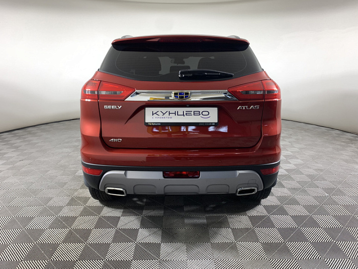 Geely Atlas 2.4, 2019 года, Автоматическая, Красный