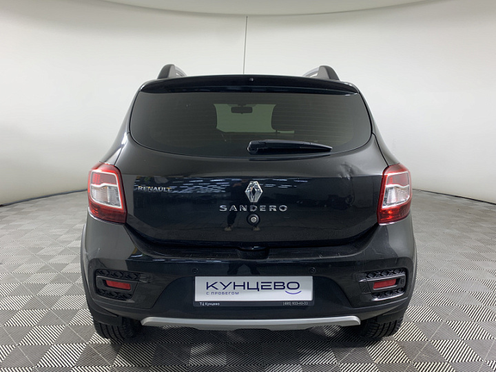 RENAULT Sandero Stepway 1.6, 2017 года, Автоматическая, ЧЕРНЫЙ