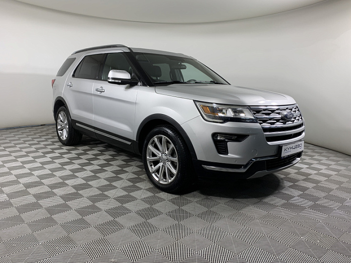 FORD Explorer 3.5, 2018 года, Автоматическая, Серебристый