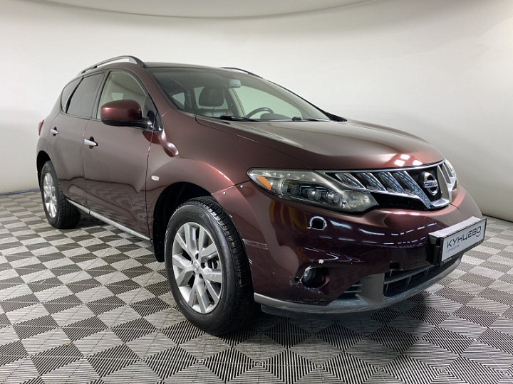NISSAN Murano 3.5, 2012 года, Вариатор, ТЕМНО-БОРДОВЫЙ