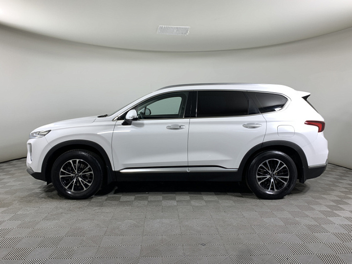 HYUNDAI Santa Fe 2.2, 2019 года, Автоматическая, БЕЛЫЙ