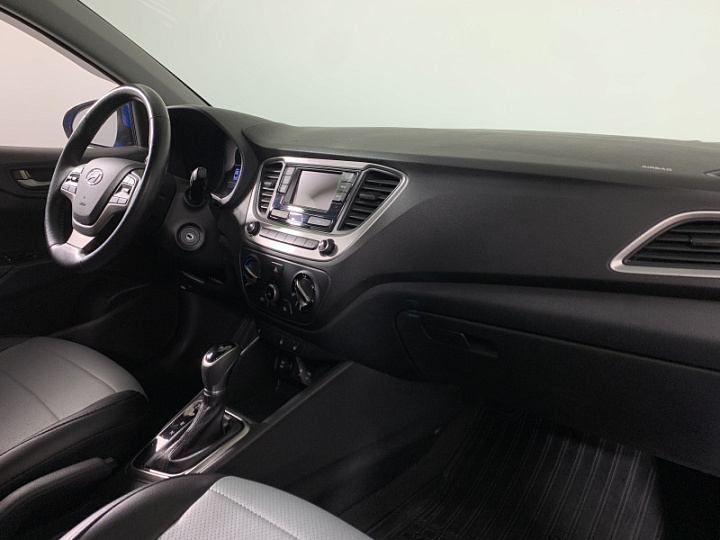 HYUNDAI Solaris 1.6, 2017 года, Автоматическая, СИНИЙ