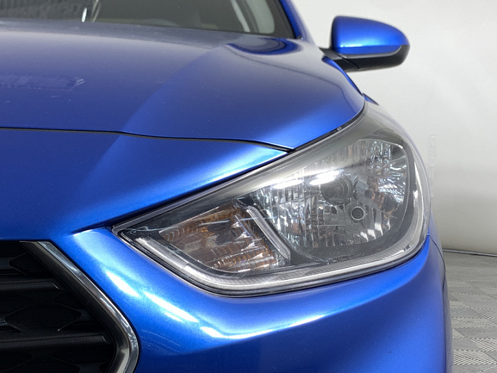 HYUNDAI Solaris 1.6, 2018 года, Механика, СИНИЙ