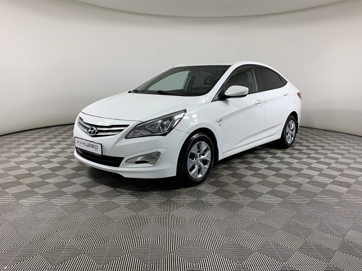 HYUNDAI Solaris 1.6, 2015 года, Автоматическая, БЕЛЫЙ