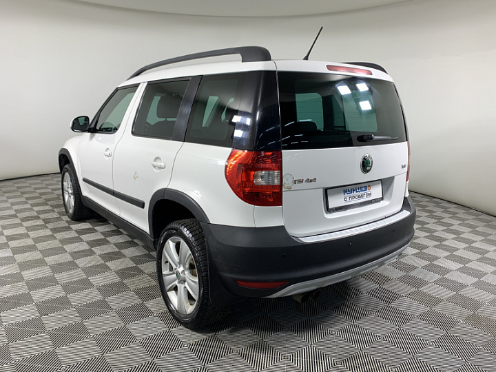 SKODA Yeti 1.8, 2013 года, Робот, БЕЛЫЙ