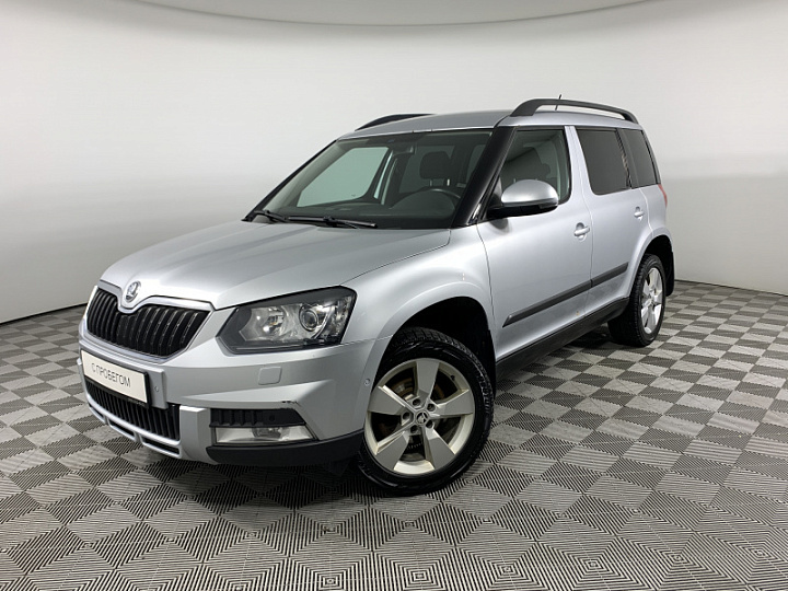 SKODA Yeti 1.8, 2014 года, Робот, Серебристый