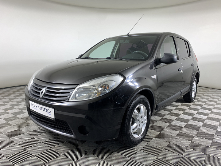 RENAULT Sandero 1.6, 2012 года, Автоматическая, ЧЕРНЫЙ