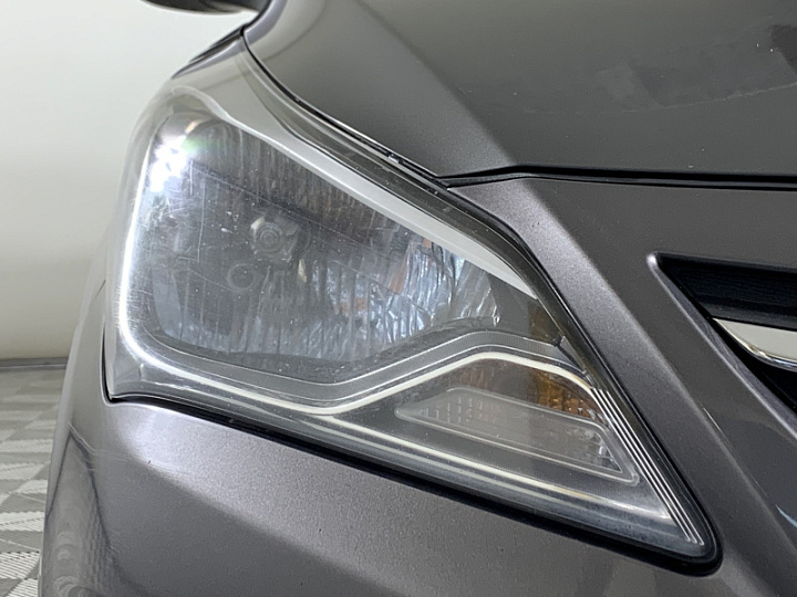 HYUNDAI Solaris 1.6, 2015 года, Автоматическая, ТЕМНО-СЕРЫЙ