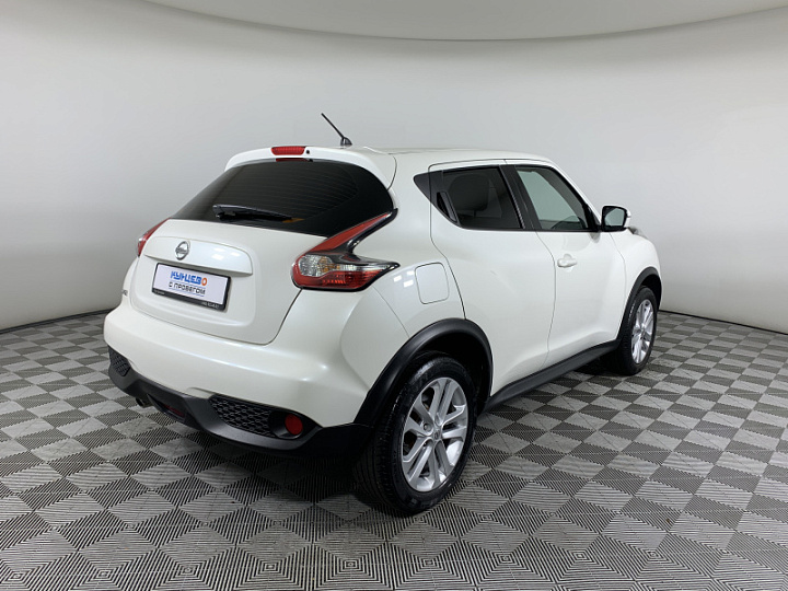 NISSAN Juke 1.6, 2014 года, Вариатор, БЕЛЫЙ