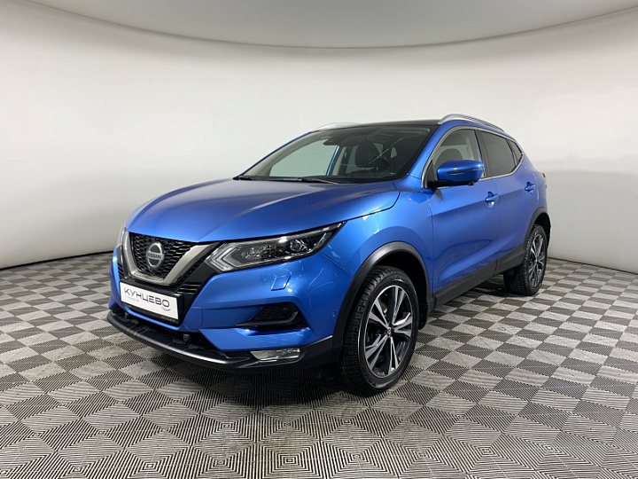 NISSAN Qashqai 2, 2021 года, Вариатор, СИНИЙ