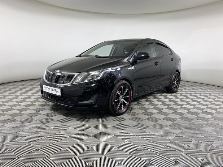 KIA Rio 1.4, 2014 года, Автоматическая, ЧЕРНЫЙ