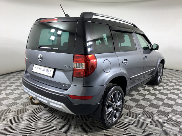 SKODA Yeti 1.8, 2017 года, Робот, ТЕМНО-СЕРЫЙ