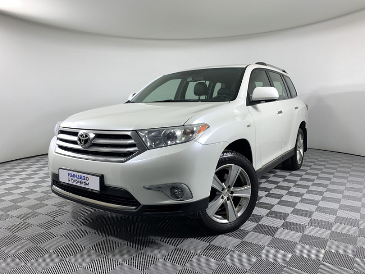 TOYOTA Highlander 3.5, 2010 года, Автоматическая, БЕЛЫЙ