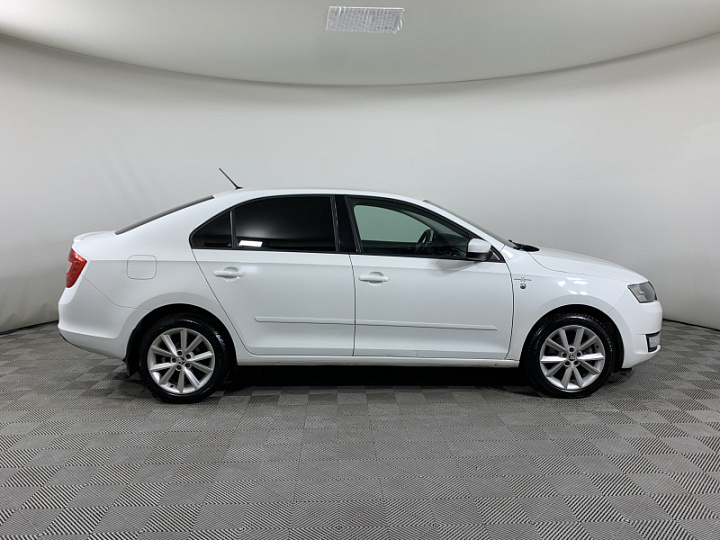 SKODA Rapid 1.4, 2015 года, Робот, БЕЛЫЙ