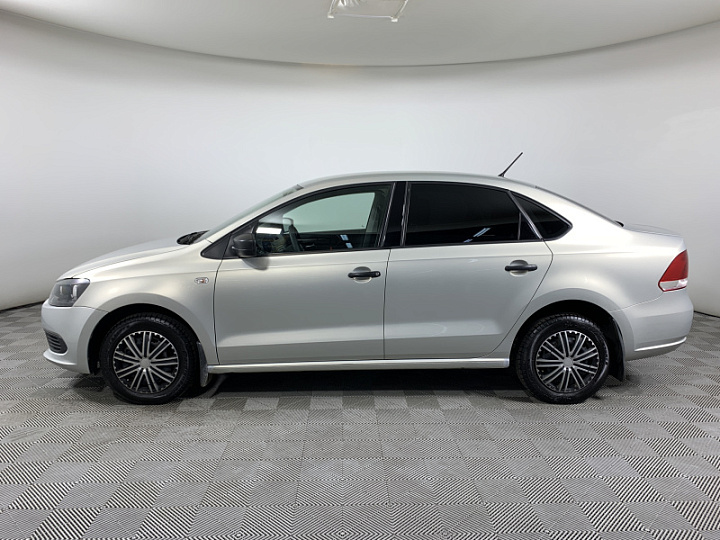 VOLKSWAGEN Polo 1.6, 2014 года, Механика, Серебристо-желтый