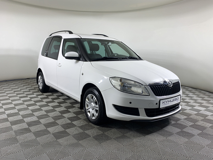 SKODA Roomster 1.4, 2014 года, Механика, БЕЛЫЙ