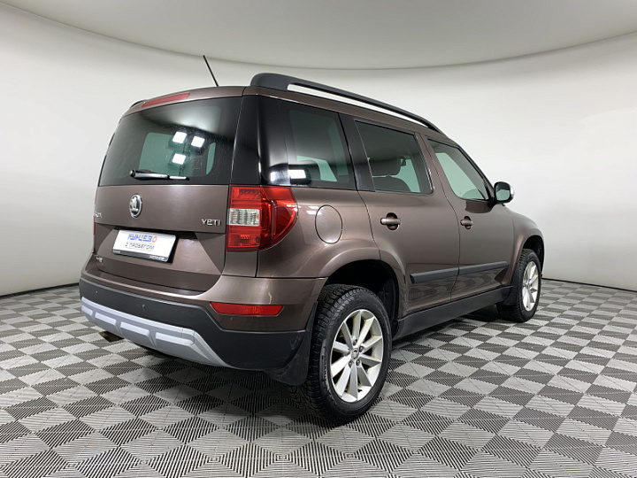 SKODA Yeti 1.6, 2014 года, Механика, КОРИЧНЕВЫЙ