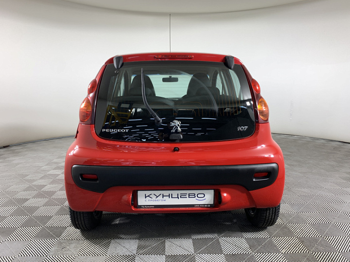 PEUGEOT 107 1, 2012 года, Робот, КРАСНЫЙ