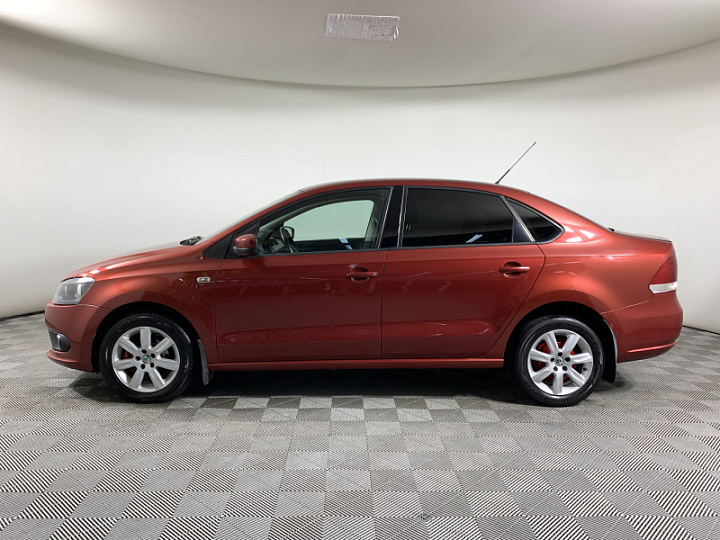 VOLKSWAGEN Polo 1.6, 2011 года, Автоматическая, ВИШНЕВО-КРАСНЫЙ