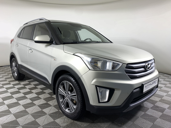Hyundai Creta 1.6, 2018 года, Автоматическая, Бежевый