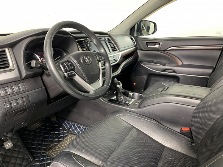 TOYOTA Highlander 3.5, 2014 года, Автоматическая, ТЕМНО-СИНИЙ