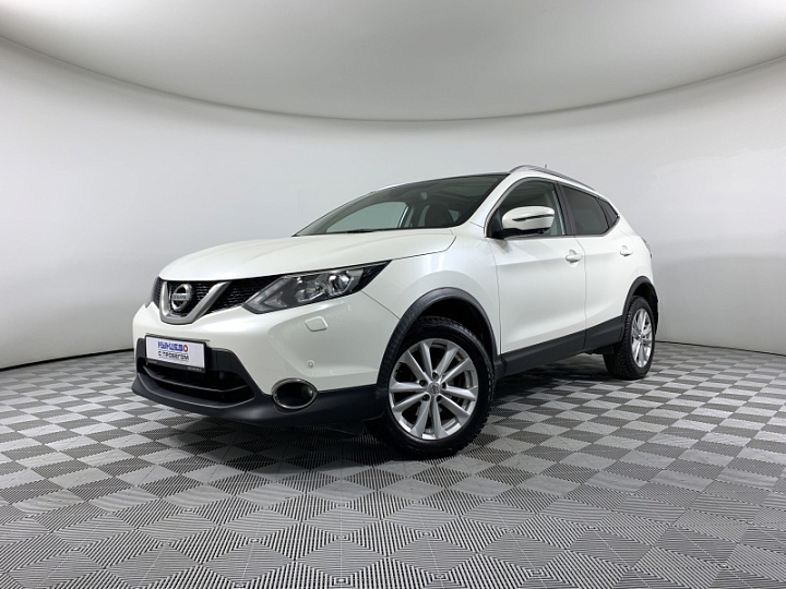 NISSAN Qashqai 2, 2015 года, Вариатор, БЕЛЫЙ