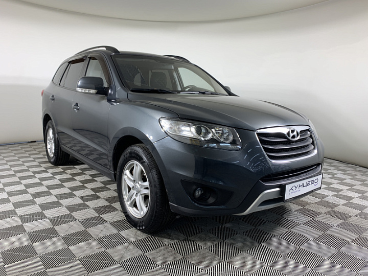 HYUNDAI Santa Fe 2.2, 2011 года, Автоматическая, ТЕМНО-СЕРЫЙ