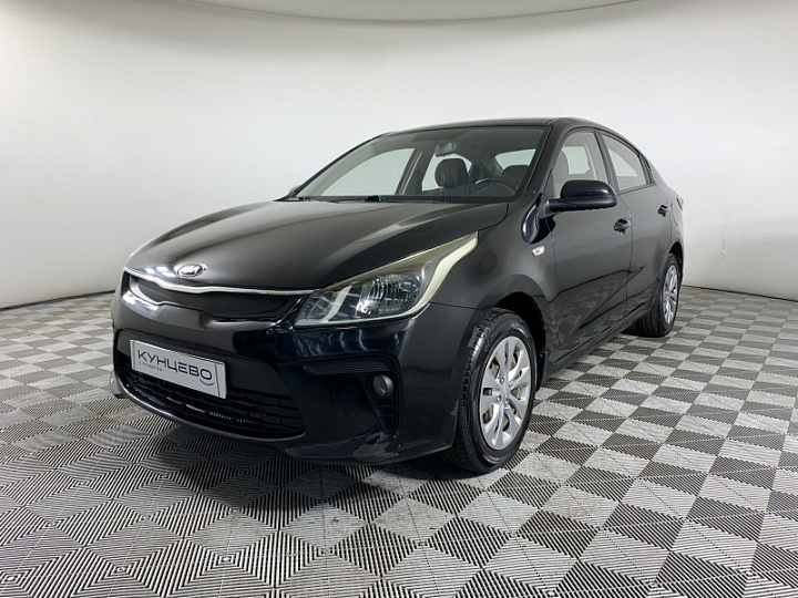 KIA Rio 1.4, 2017 года, Автоматическая, ЧЕРНЫЙ