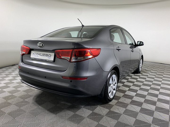 KIA Rio 1.4, 2015 года, Механика, ТЕМНО-СЕРЫЙ