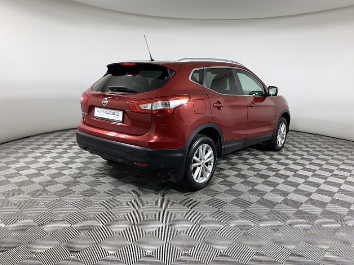 NISSAN Qashqai 2, 2014 года, Вариатор, КРАСНЫЙ