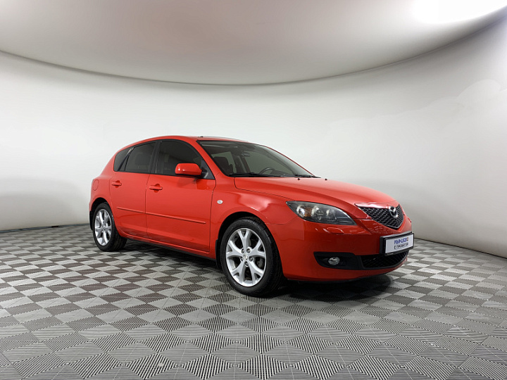 MAZDA 3 1.6, 2006 года, Автоматическая, КРАСНЫЙ