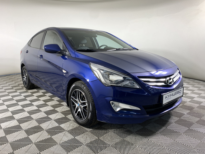 HYUNDAI Solaris 1.6, 2016 года, Автоматическая, СИНИЙ