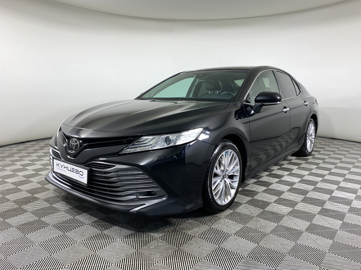 TOYOTA Camry 2.5, 2018 года, Автоматическая, Черный металлик