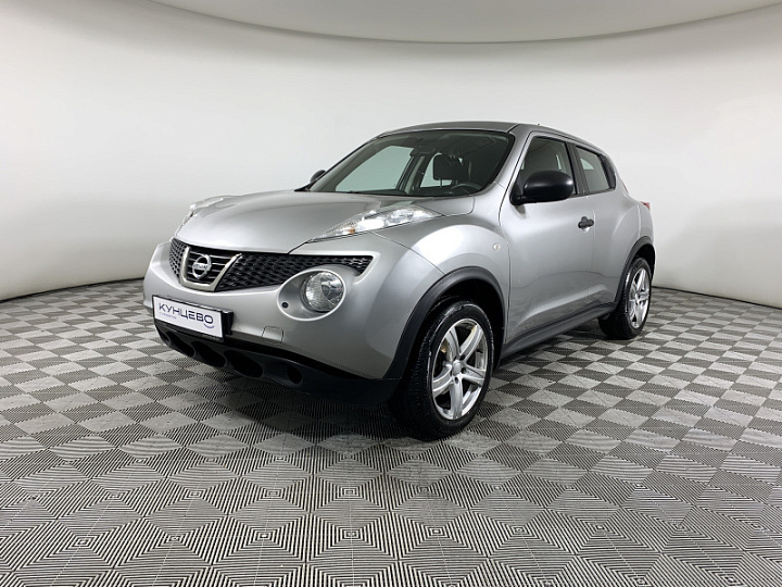 NISSAN Juke 1.6, 2013 года, Вариатор, Серебристый