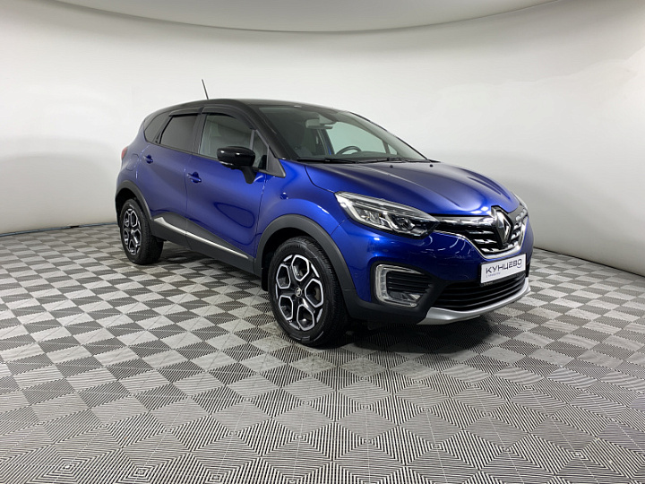 RENAULT Kaptur 1.3, 2020 года, Вариатор, СИНИЙ